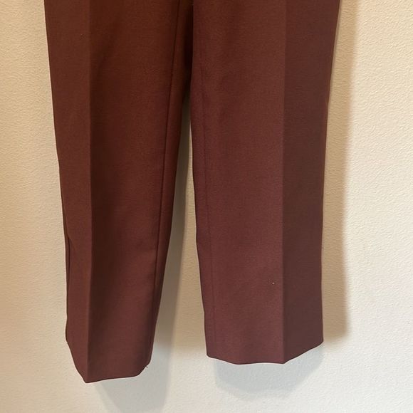 JC Penny Pleated Rust Trousers - Picture 4 of 7